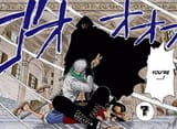 Smoker and Luffy