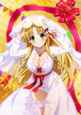 yande.re 985446 asia_argento bra dress fishnets garter highschool_dxd marvelous_entertainment pantsu see_through thighhighs wedding_dress