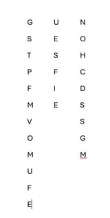letters