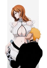 __inoue_orihime_and_kurosaki_ichigo_bleach_and_1_more_drawn_by_rozuberry__7f0ddbda10aa3909790a80e41cc8d45f (2)