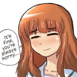Saori accepts it