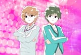 Sho and Yun Su but cherry picking days