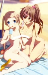 Dekomori and Nibutani Naked (Censored)