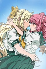 __hanabishi_haruka_tenkawa_kaoruko_magia_magenta_and_magia_sulfur_mahou_shoujo_ni_akogarete_drawn_by_yoruneko_liampadolina__7a12a4bfba9451d490d9d67930a1958d