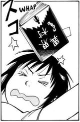 book hit head Hotori