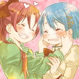 __miki_sayaka_and_sakura_kyoko_mahou_shoujo_madoka_magica_drawn_by_suga_koharu__602150b9297d830adb82407642d1683d