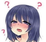 Question drooling anime girl