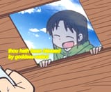 goddess wako blesses you from your ceiling!