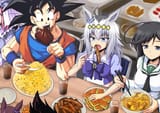 __saigyouji_yuyuko_son_goku_special_week_oguri_cap_vegeta_and_1_more_touhou_and_4_more_drawn_by_kamishima_kanon__9c9b24cef0a5d02ce087f16209515643