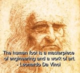 Da Vinci Footfag