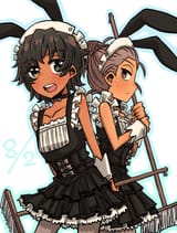 maid lolis were somehow more endearing than the entire main and secondary casts