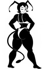 Bikini Demonic butt