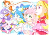 __sora_harewataru_nijigaoka_mashiro_cure_sky_hijiri_ageha_cure_prism_and_5_more_precure_and_1_more_drawn_by_itaoka1__72a44523a711e94db4e690ee62f5f6a2