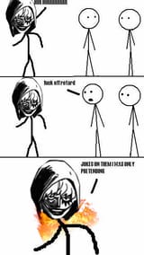 merely pretending