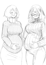 Fuyumi + Mandalay Pregnant