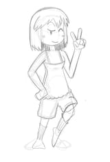 KNEEkura sketch