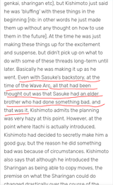 Sasuke backstory