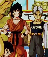 Goten standing proud
