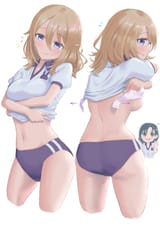 __aoyama_blue_mountain_and_mate_rin_gochuumon_wa_usagi_desu_ka_drawn_by_umirororo__e4dff6118812f1ccf7662a72613adfe2