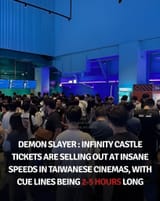nfinity Castle hits Taiwanese cinemas today, on August 8. Tickets vanished instantly. Cinemas are overloaded. Security was called in to manage crowds.