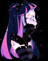 __stocking_panty_stocking_with_garterbelt_drawn_by_usa37107692__sample-8c68778146d09f4eabb05ef1bea67e89