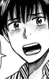 flustered hitoshi