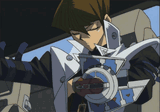 kaiba writing a check