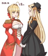 __abigail_williams_nero_claudius_and_nero_claudius_fate_and_1_more_drawn_by_michihasu__e4554374d1f90da984c15ecc1bce2f96