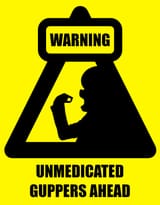 bunker warning triangle