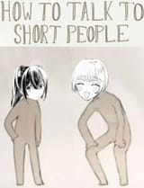 how to talk to short people