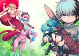 Sekaiju no Mamono Tusukai Ishuzoku Musume to Seiku Makyou Dungeon Boukenroku
