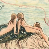 ancient map crop mermaids cr1642