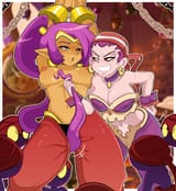 collaredkid_risky shantae hair pull