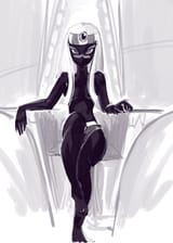 Martian Queen Repose