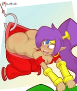lewddoodler_shantae hooked