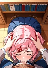 In the closet with Natsuki