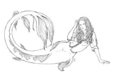 Elizabeth Swann Knightley mermaid