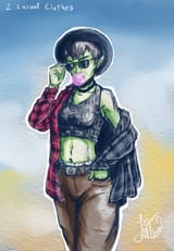 Casual Clothes Lilttle Theodora