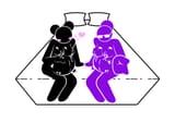 black_purple_pregnant