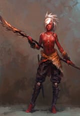Oni warrior