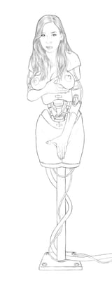Jenny animatronic