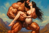20250613_1805_Giant Warrior&#039;s Embrace_remix_01jxmfbx1mfea8erx2y0yq66ee
