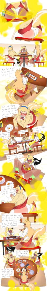 Gal+Skunks+Bombing+out+an+Indian+Restaurant+2+Sketch