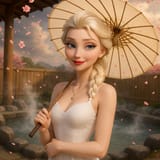20250618_1733_Elsa in Onsen