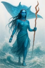 20250618_1020_Water Genasi Summoner_simple_compose_01jy11xam6erp80hjrn09jyxd7