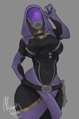 @MidnightTeeth Tali sketch for @(slash)Lunar_Birb