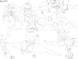 lineart-Feng-Skullgirls