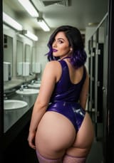 raven, bathroom ass Gemini_Generated_Image_cgu9xzcgu9xzcgu9