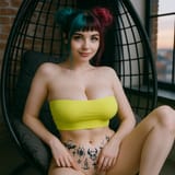 Rebellious Goth E-Girl