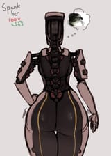 @Yufishart glados behind